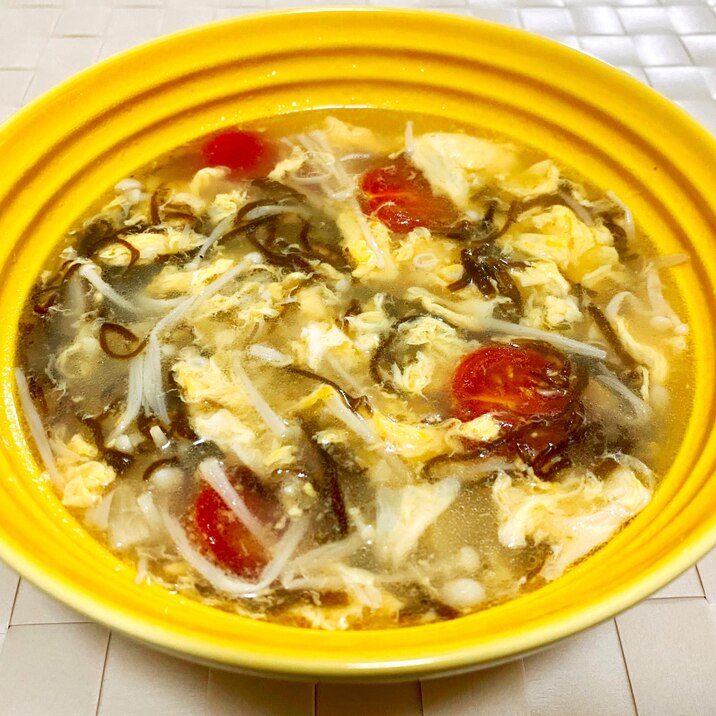 腸活 えのきともずくの中華風燃焼スープ レシピ 作り方 By うりたそ 楽天レシピ 腸活 えのきともずくの中華風燃焼スープ レシピ 作り方 By うりたそ 楽天レシピ